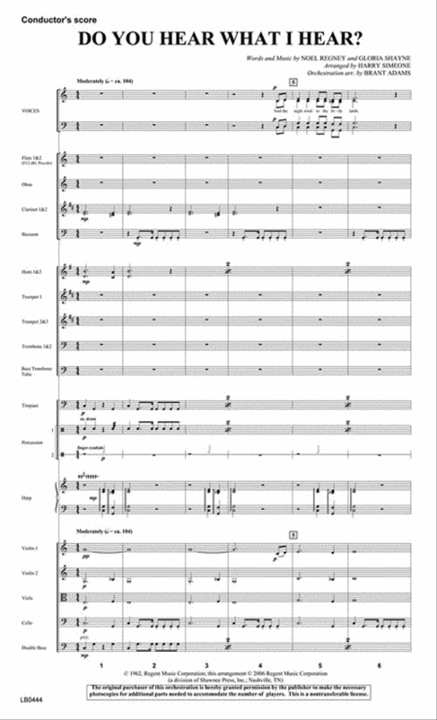 Do You Hear What I Hear? Choir scores gallery preview page 2
