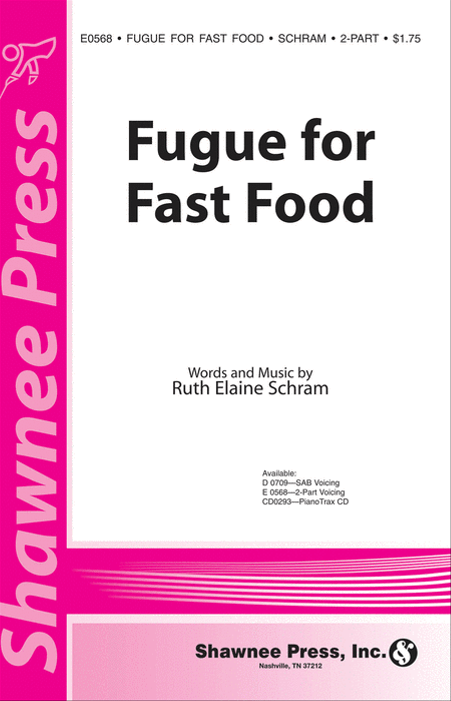 Fugue for Fast Food 2-part 2-Part scores gallery preview page 1