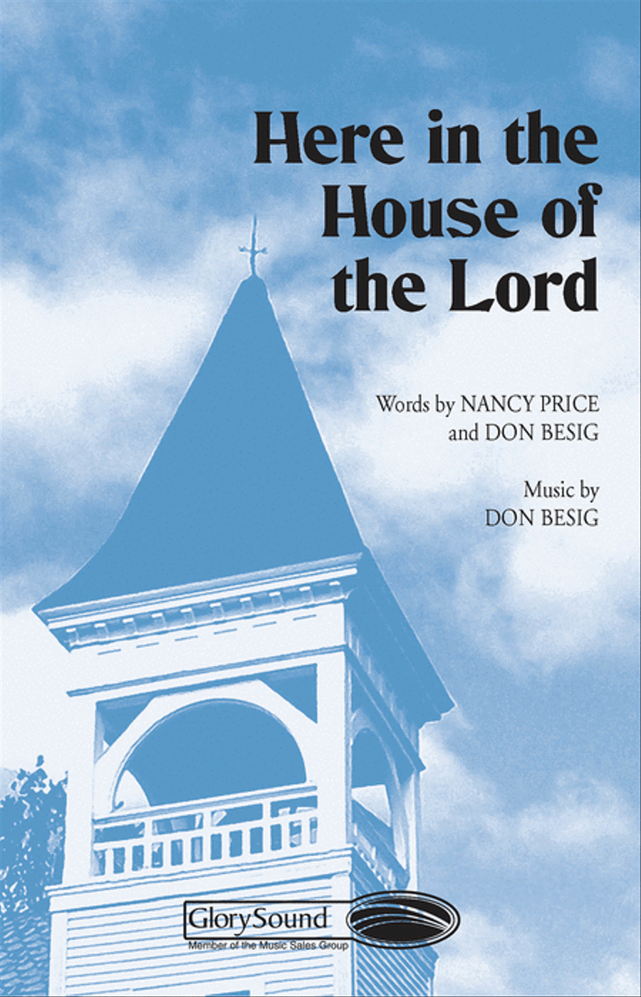 Here in the House of the Lord 4-Part scores gallery preview page 1