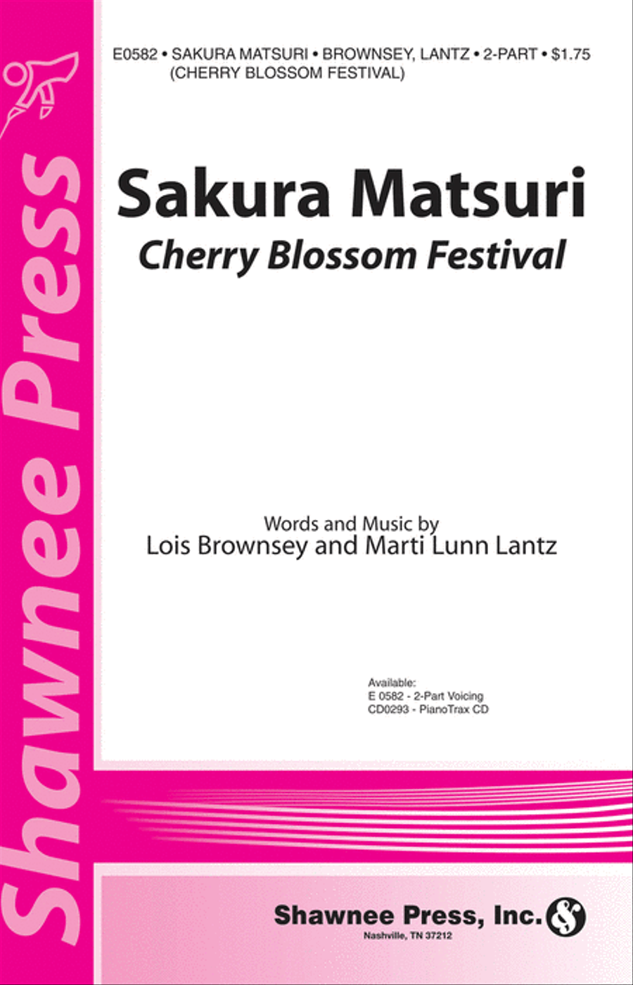 Sakura Matsuri (Cherry Blossom Festival) 2-part, opt. Orff instruments 2-Part scores gallery preview page 1