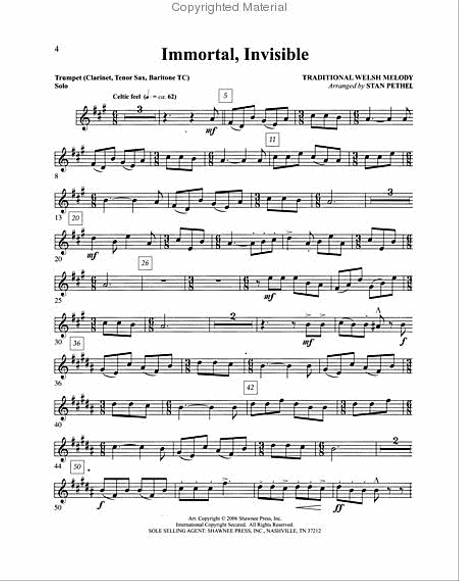 Winds of Worship Trumpet Solo scores gallery preview page 2