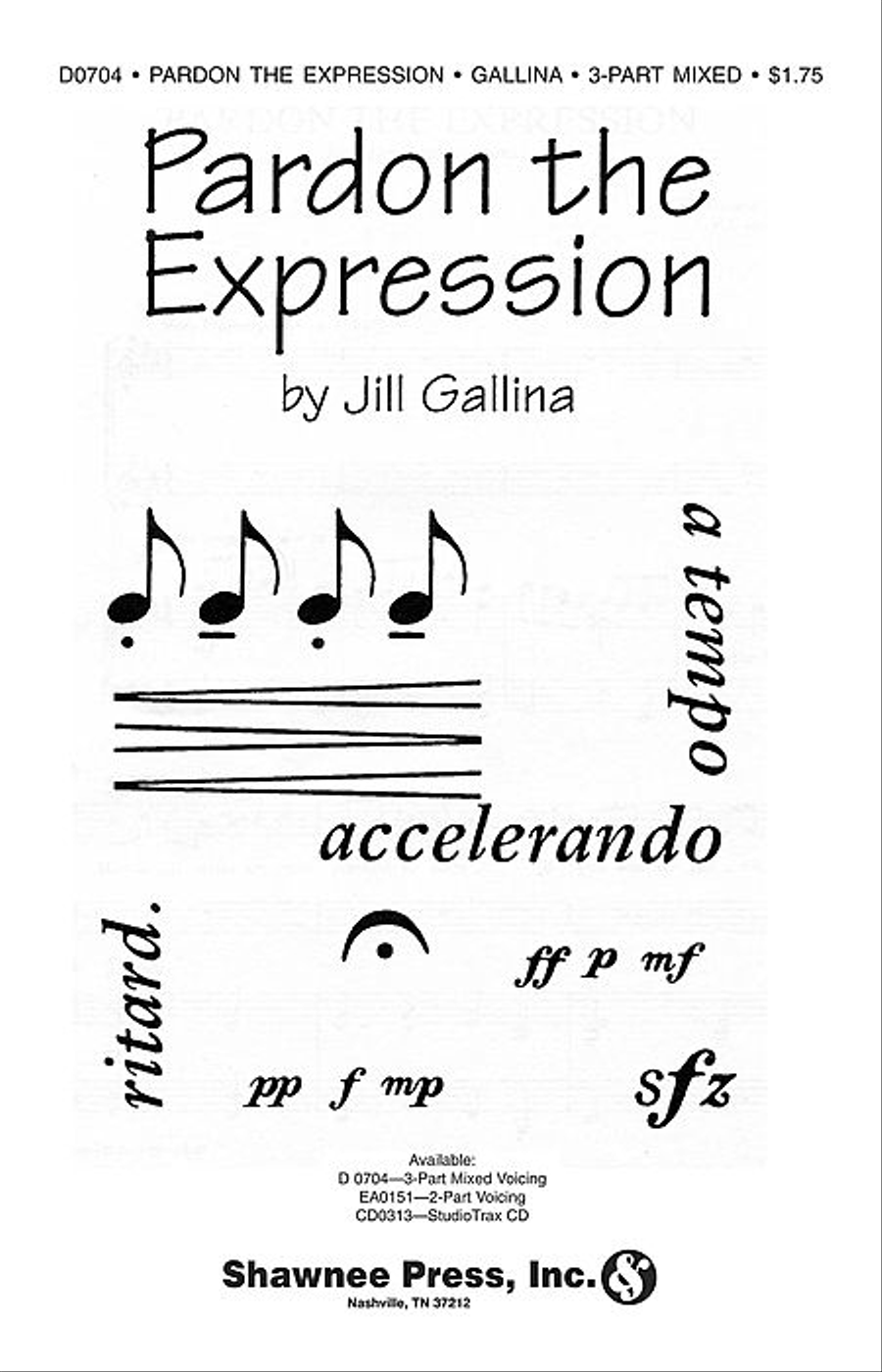 Pardon the Expression Pardon the Expression 2-Part scores gallery preview page 1