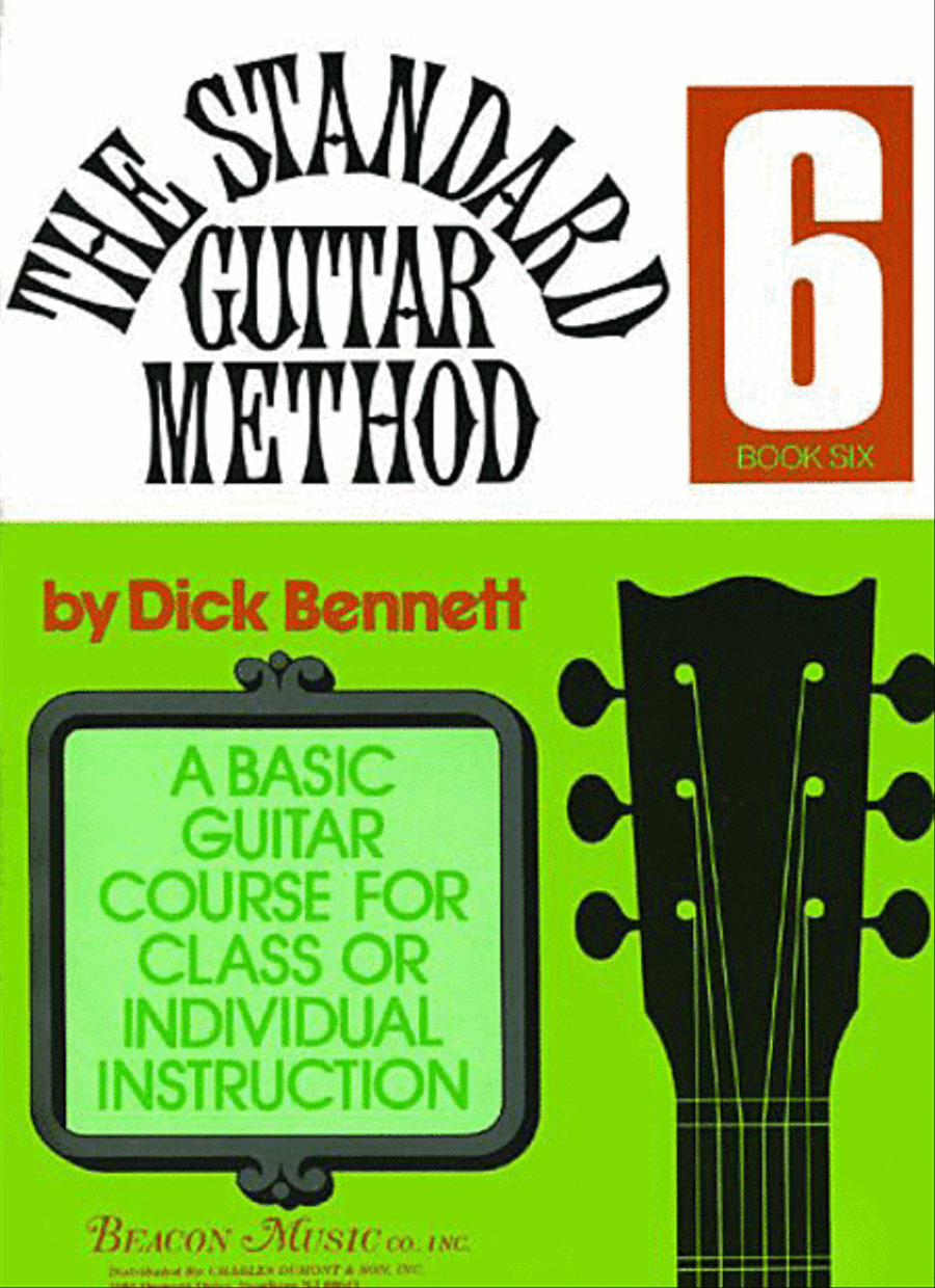The Standard Guitar Method Book 6 Guitar scores gallery preview page 1