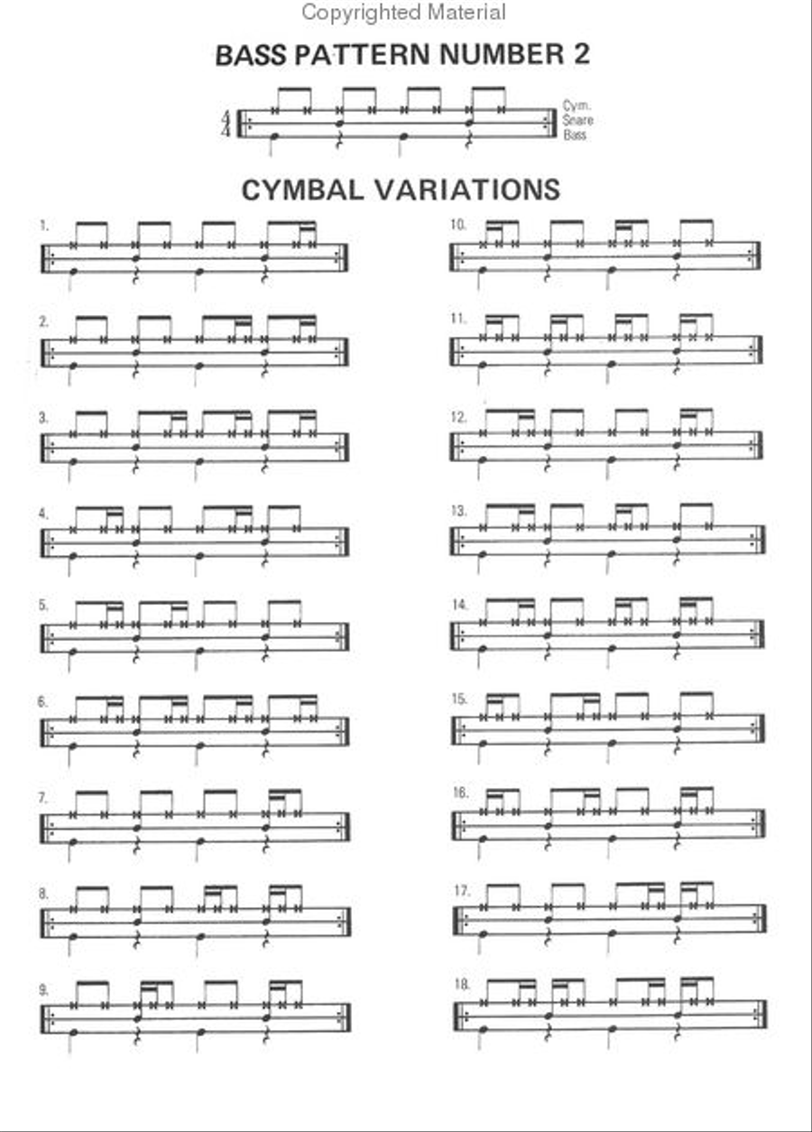 Joel Rothman's Country Drumming Drums scores gallery preview page 3