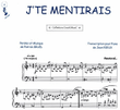 J'te mentirai (Collection CrocK'MusiC)