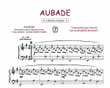 Aubade (Jeux interdits) (Collection CrocK'MusiC)