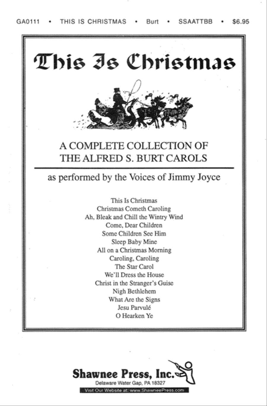 This Is Christmas This Is Christmas SSAATTBB scores gallery preview page 1