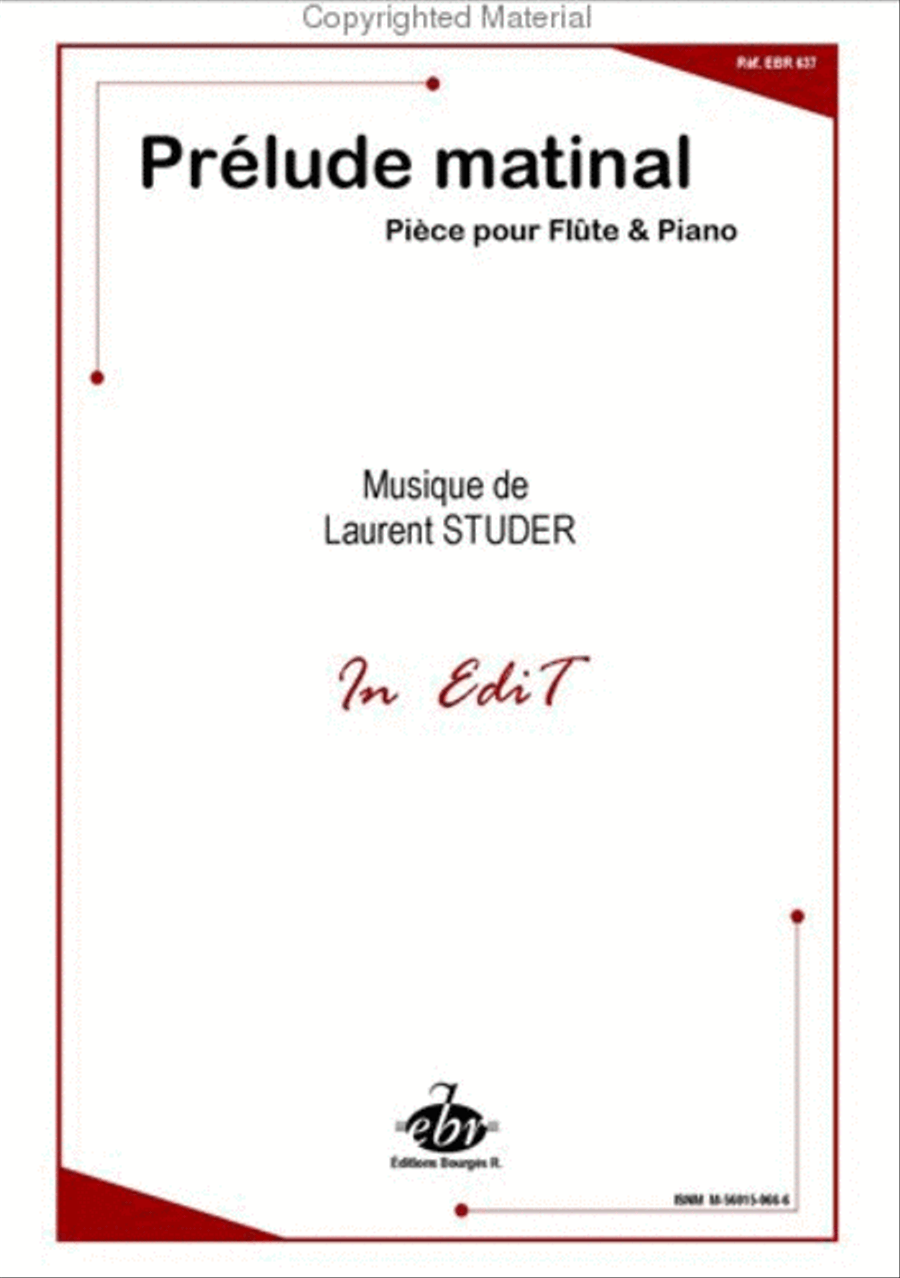 Prelude Matinal Flute Solo scores gallery preview page 2