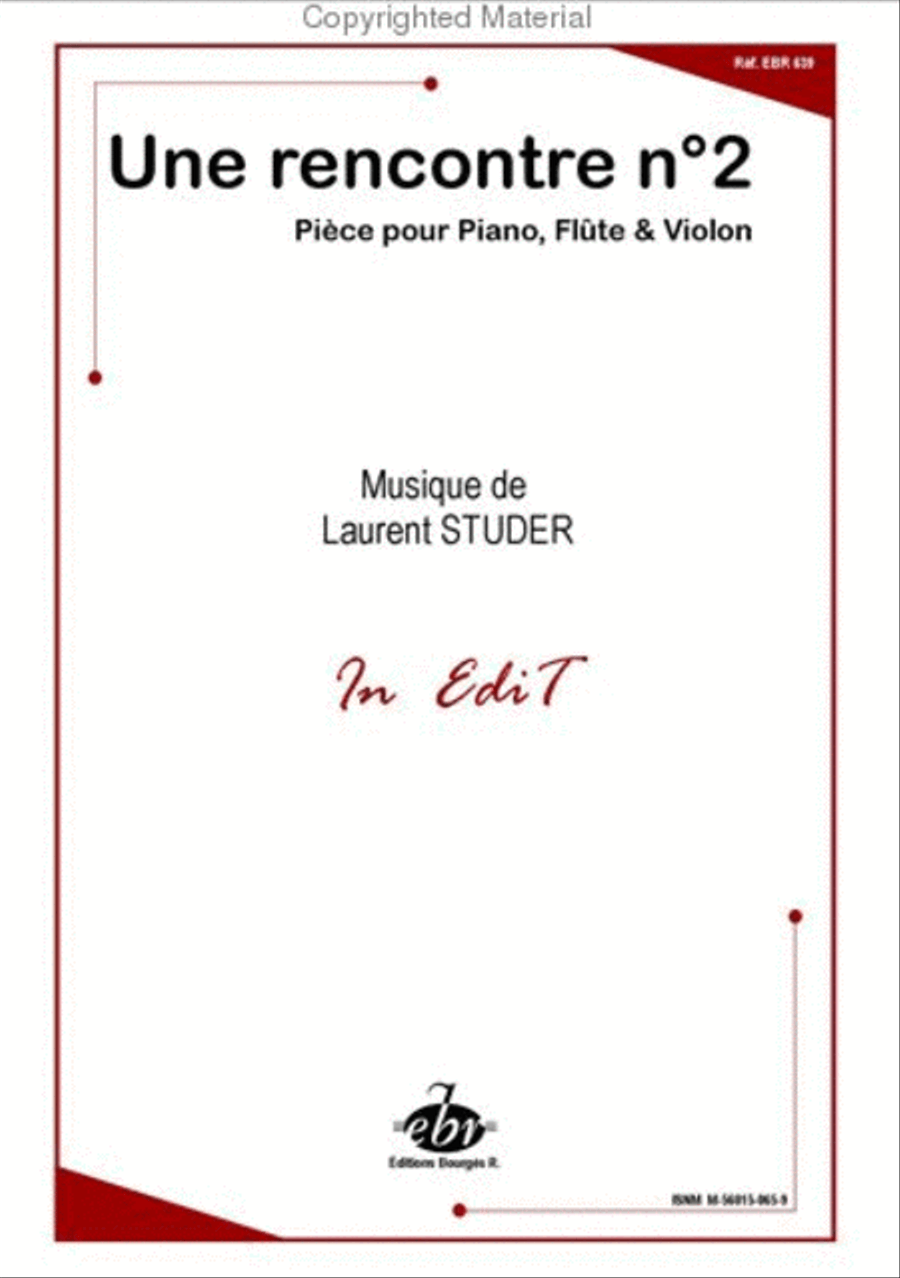 Une Rencontre No.2 Flute scores gallery preview page 2