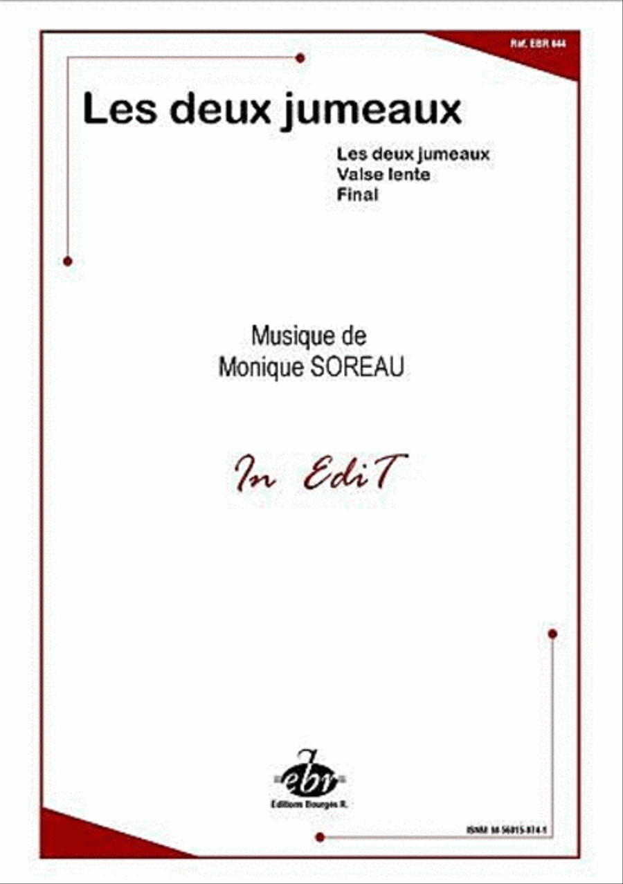 Les Deux Jumeaux Piano Solo scores gallery preview page 1