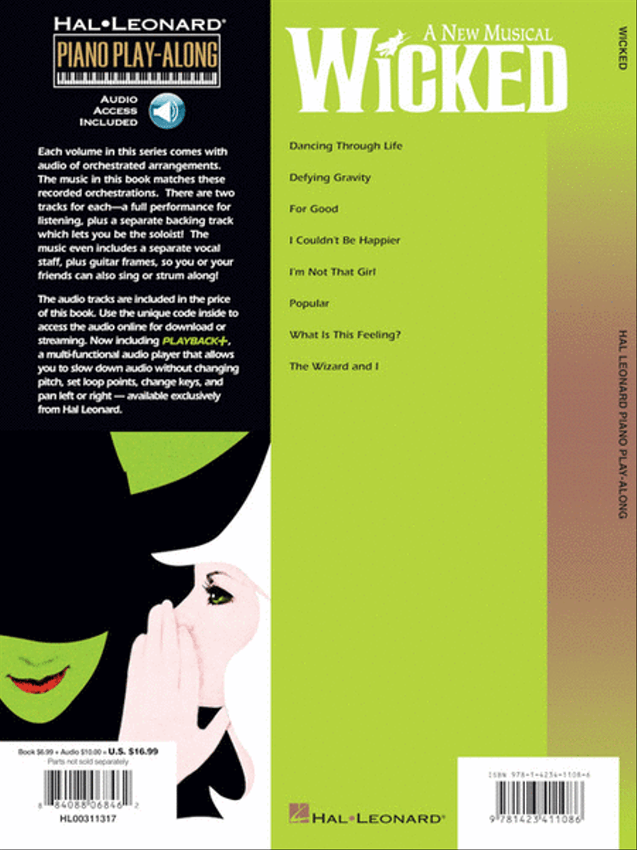 Wicked Piano, Vocal, Guitar scores gallery preview page 7