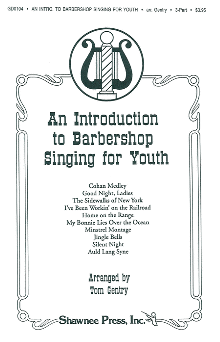 An Introduction to Barbershop Singing for Youth 3-Part scores gallery preview page 1