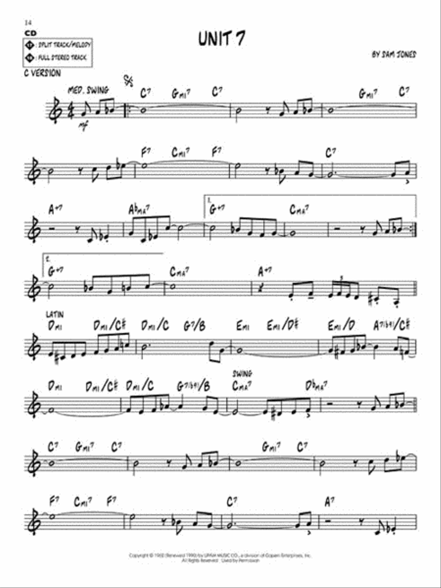 Soul Jazz C Instrument scores gallery preview page 4