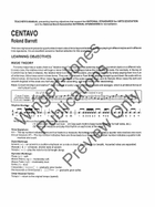 Centavo Concert Band scores gallery preview page 3