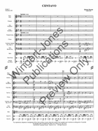 Centavo Concert Band scores gallery preview page 4