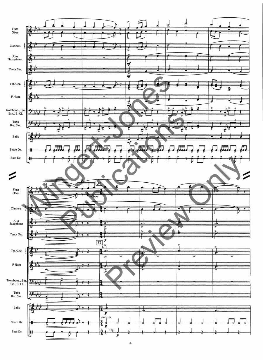 Centavo Centavo Concert Band scores gallery preview page 7