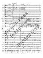 Centavo Concert Band scores gallery preview page 9