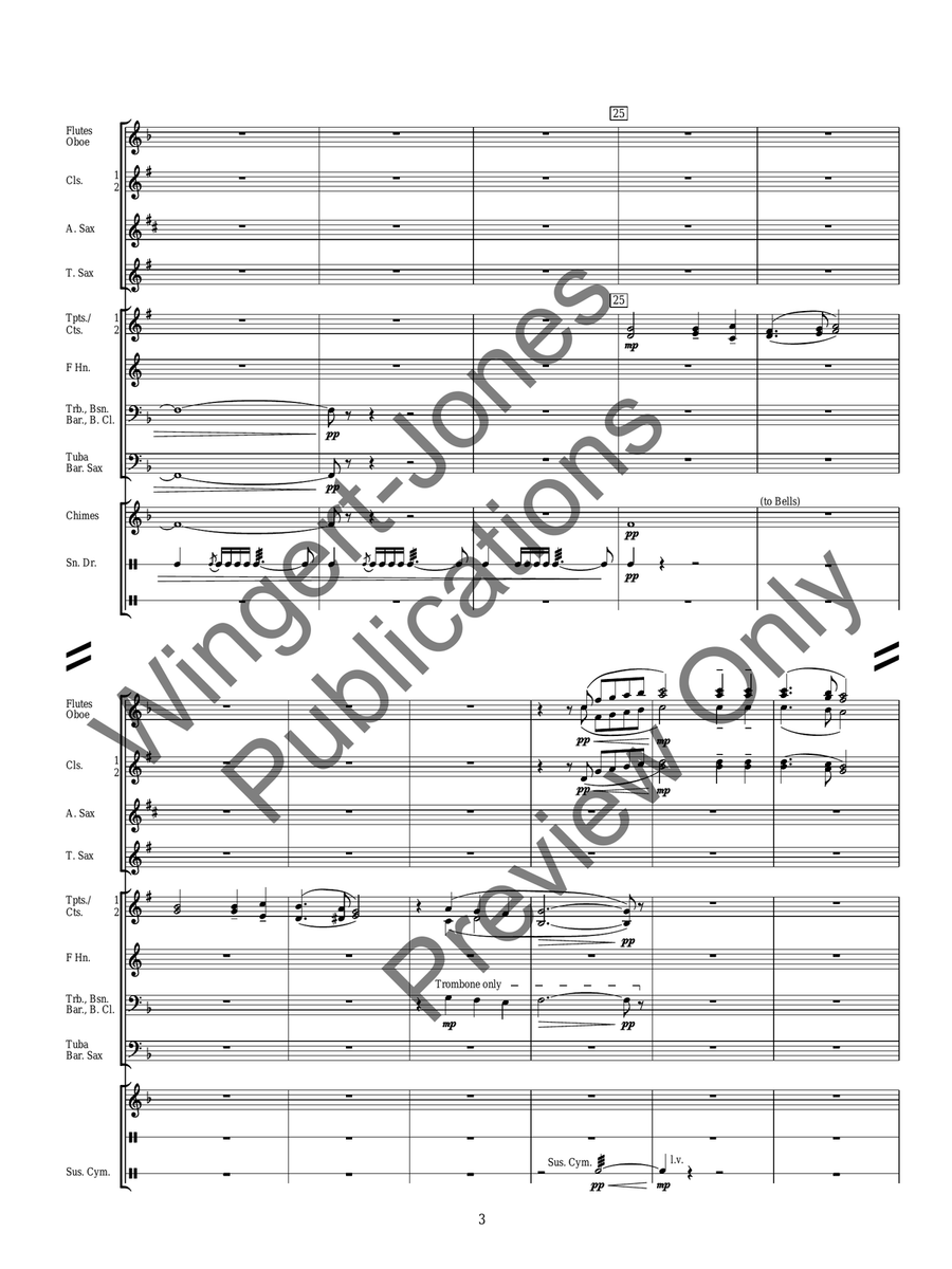 American Salute American Salute Concert Band scores gallery preview page 5