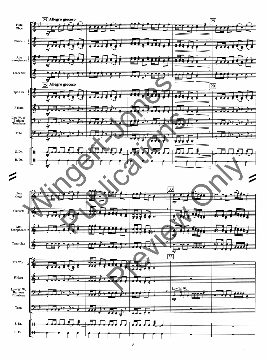 Englewood Englewood Concert Band scores gallery preview page 6
