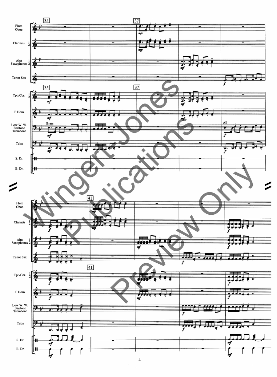 Englewood Englewood Concert Band scores gallery preview page 7