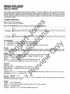 Irish Holiday Concert Band scores gallery preview page 3