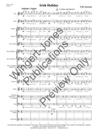 Irish Holiday Concert Band scores gallery preview page 4