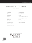 High Steppers On Parade (Score)