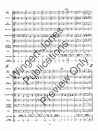 Trumpets In Command (Score) Concert Band scores gallery preview page 7