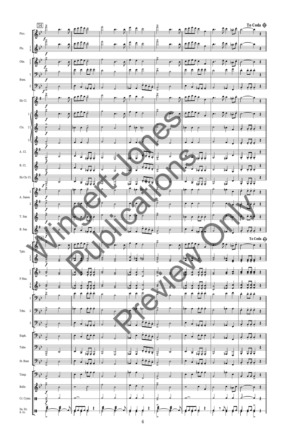 American Sketches American Sketches Concert Band scores gallery preview page 9