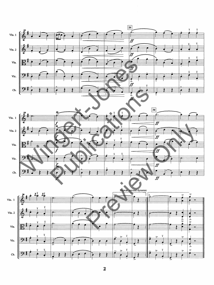 Rhineland Musical Scenes Rhineland Musical Scenes String Orchestra scores gallery preview page 5