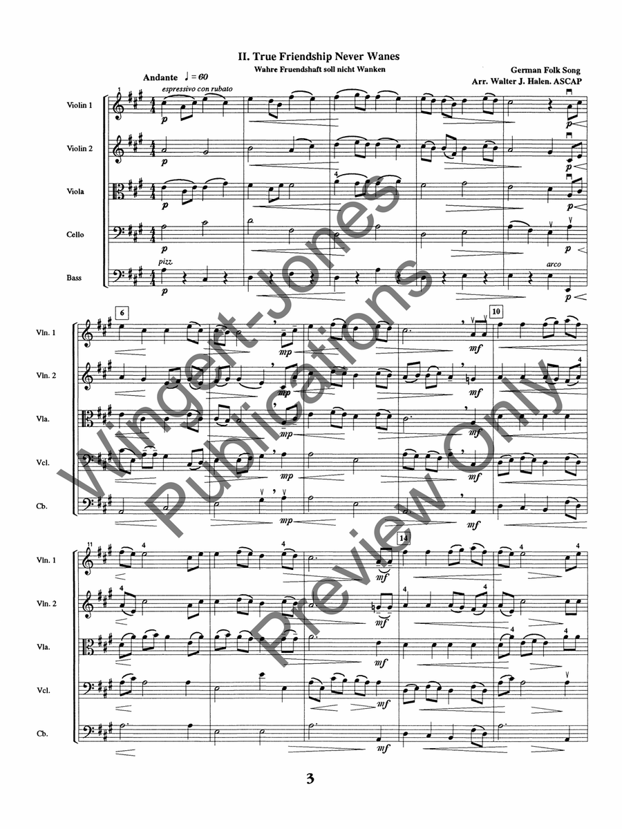 Rhineland Musical Scenes Rhineland Musical Scenes String Orchestra scores gallery preview page 6