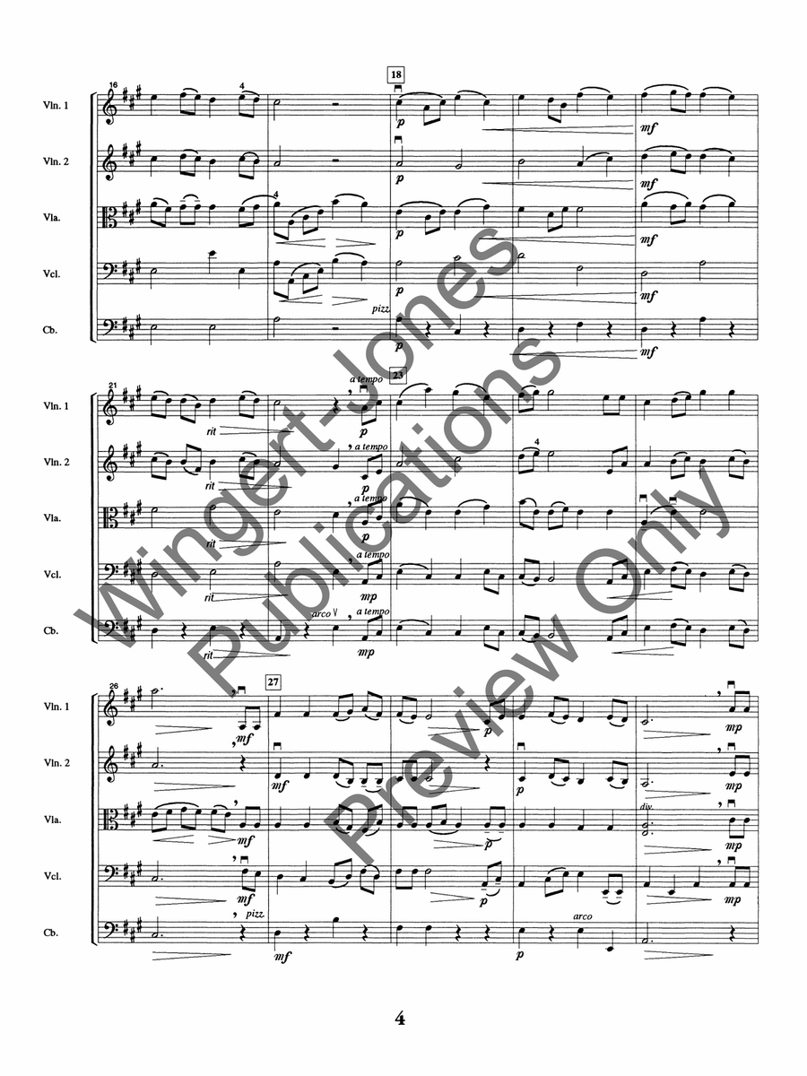 Rhineland Musical Scenes Rhineland Musical Scenes String Orchestra scores gallery preview page 7