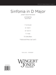 Sinfonia in D Major (Score)