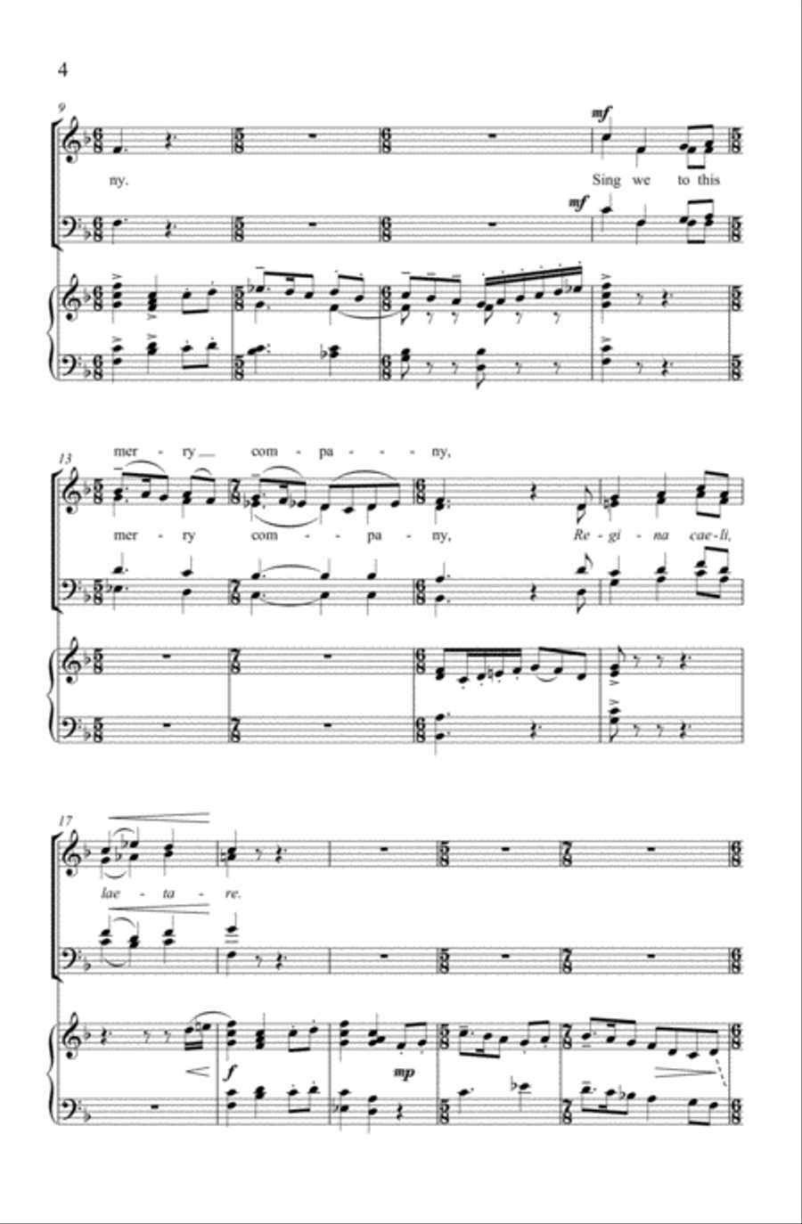 Sing we to this merry company