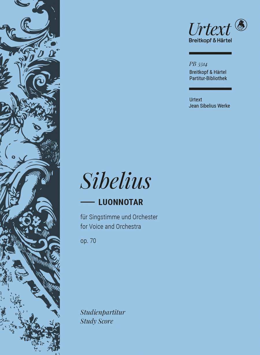 Luonnotar Op. 70 Orchestra scores gallery preview page 1
