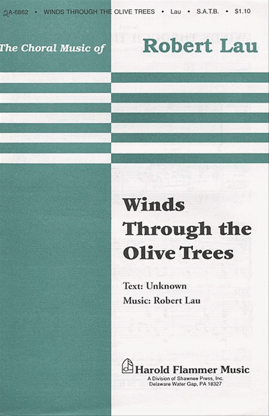 Winds Through the Olive Trees 4-Part scores gallery preview page 1