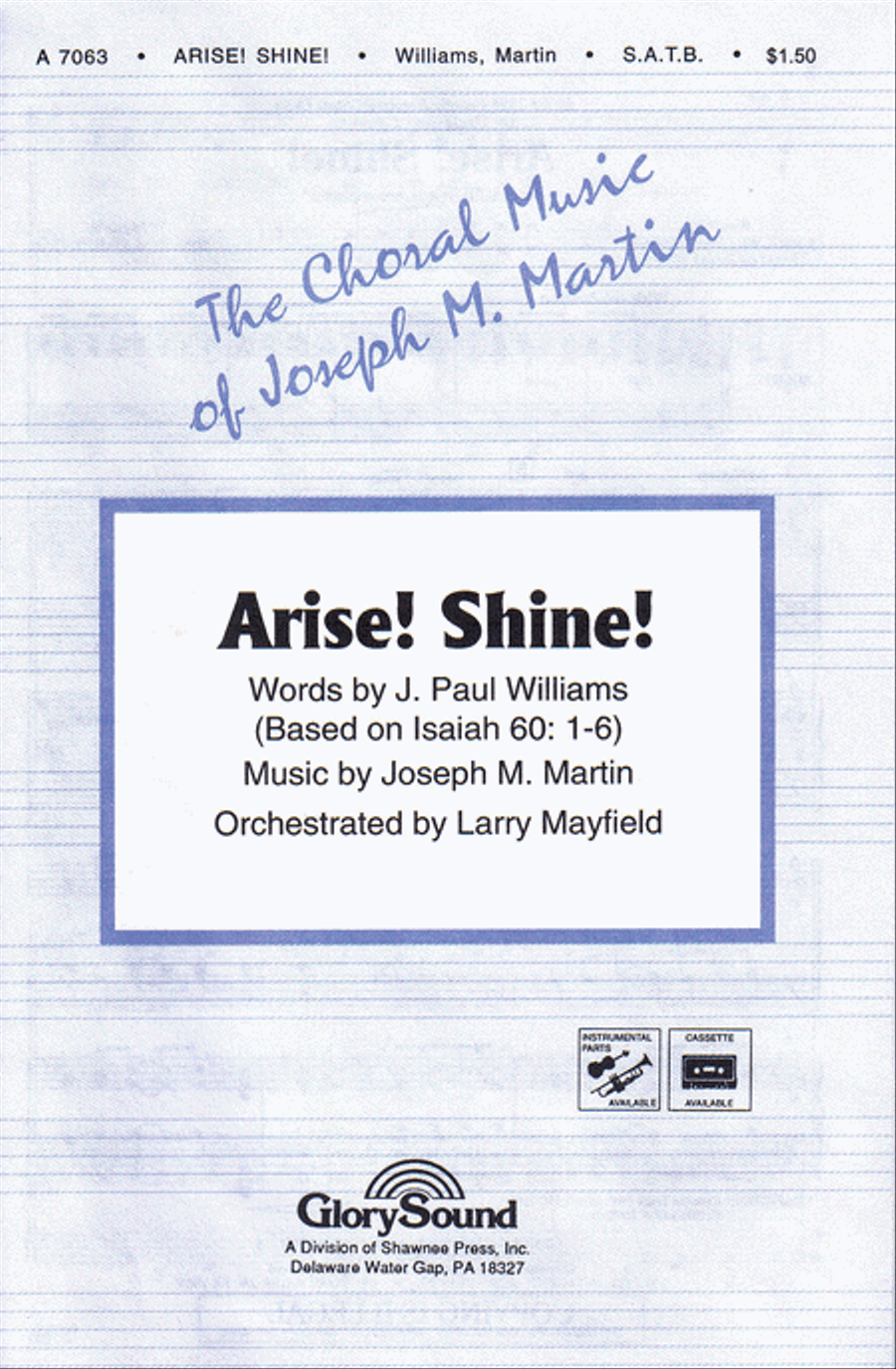 Arise! Shine! Arise! Shine! 4-Part scores gallery preview page 1