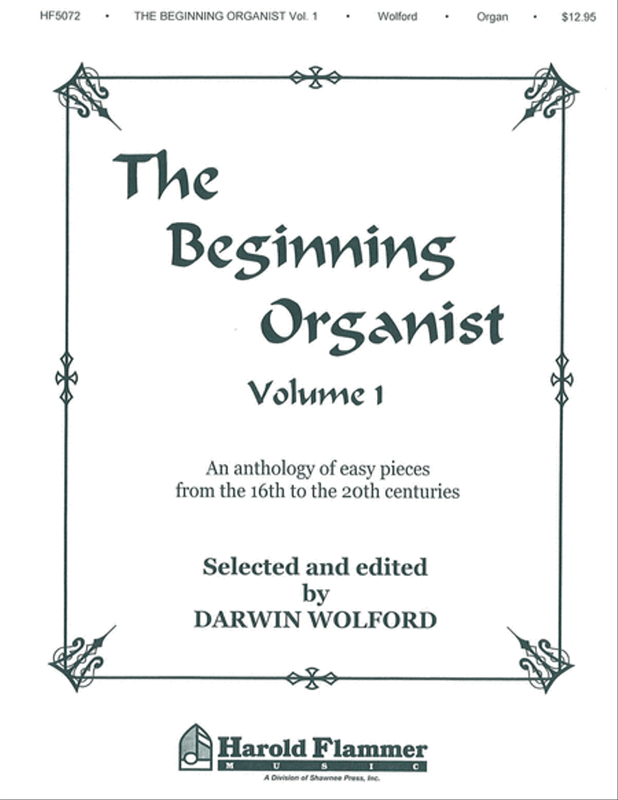 Beginning Organist – Volume 1 Organ scores gallery preview page 1