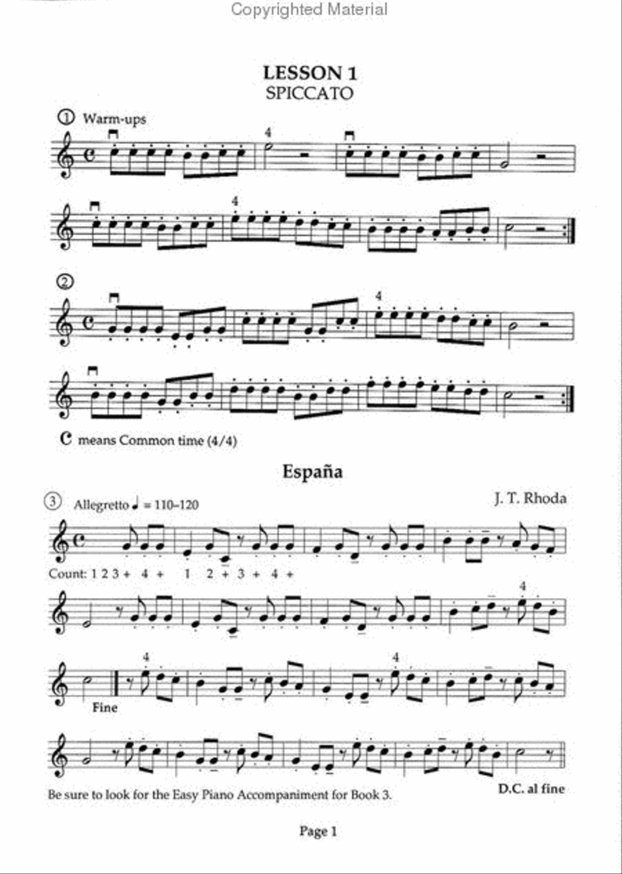 The ABC's Of Violin, Book 3 - Advanced scores gallery preview page 2