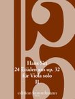 24 studies from Op. 32 for viola solo, Volume 2