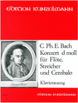 Concerto for flute in D minor