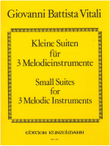 Little suites for 3 melody instruments