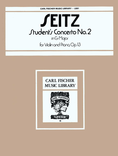 Seitz Student Collection No. 2 In G Major