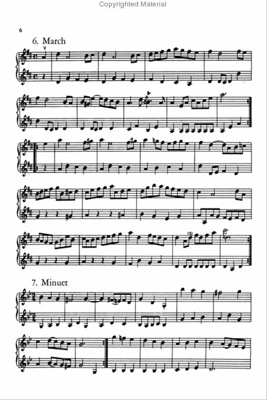 Easy Violin Duets - 1st position String Duet scores gallery preview page 3