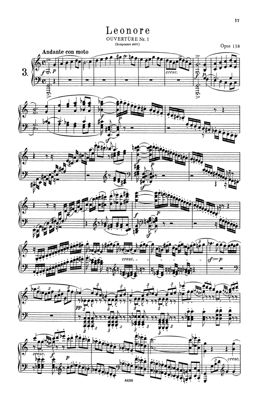Overtures (Arranged for Piano) Piano scores gallery preview page 2