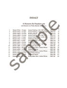 16 Concerto Transcriptions after Various Composers BWV 972-987 for Keyboard Solo Piano Solo scores gallery preview page 3