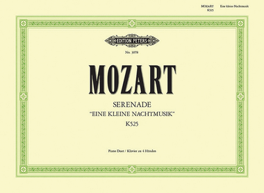 Serenade in G K525 Eine kleine Nachtmusik (Arranged for Piano Duet)