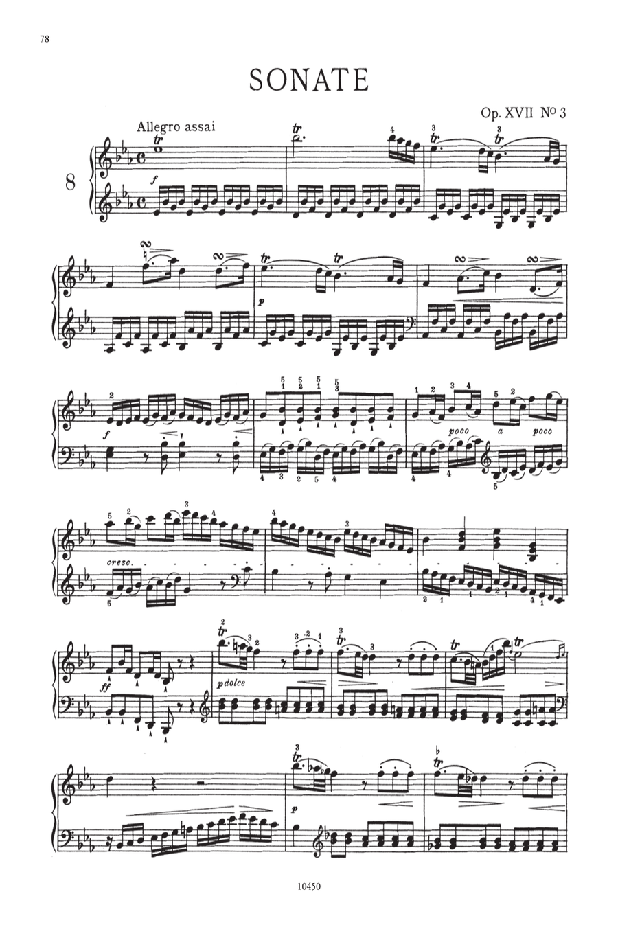 Sonatas Piano scores gallery preview page 2
