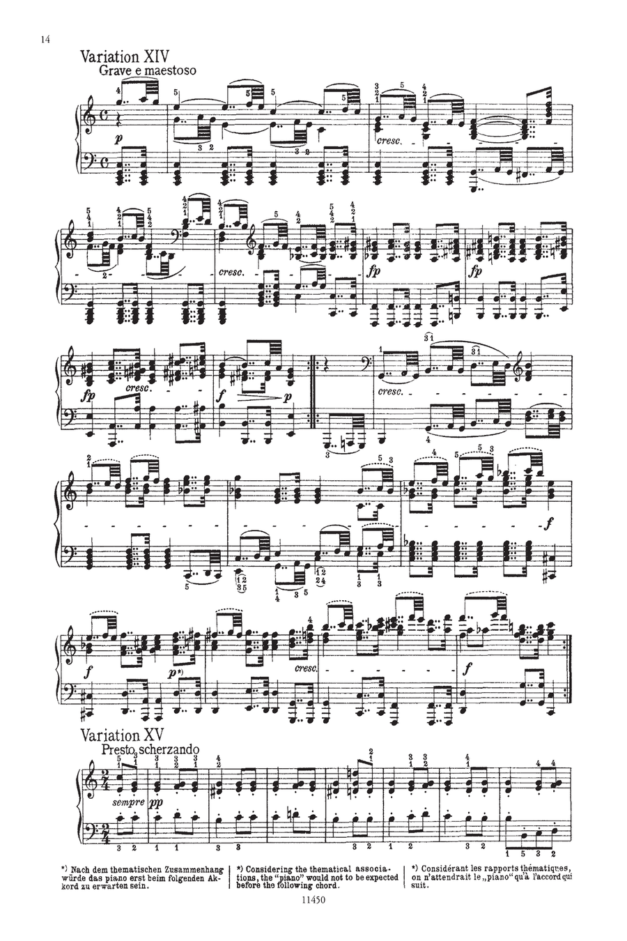 Diabelli Variations Op. 120 for Piano Piano scores gallery preview page 2