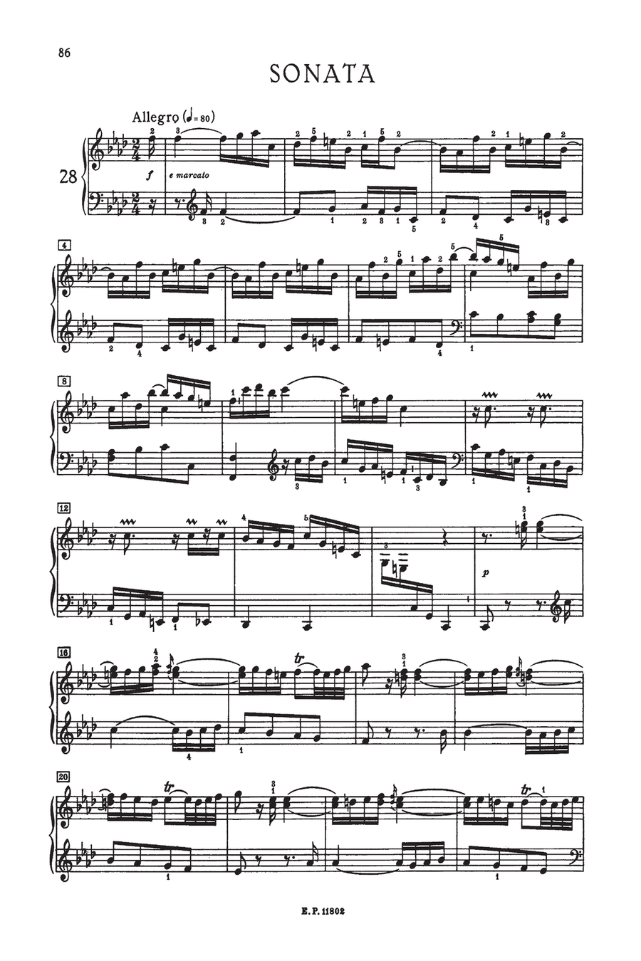 Piano Sonatas in 3 volumes - Volume 2 Harpsichord scores gallery preview page 2